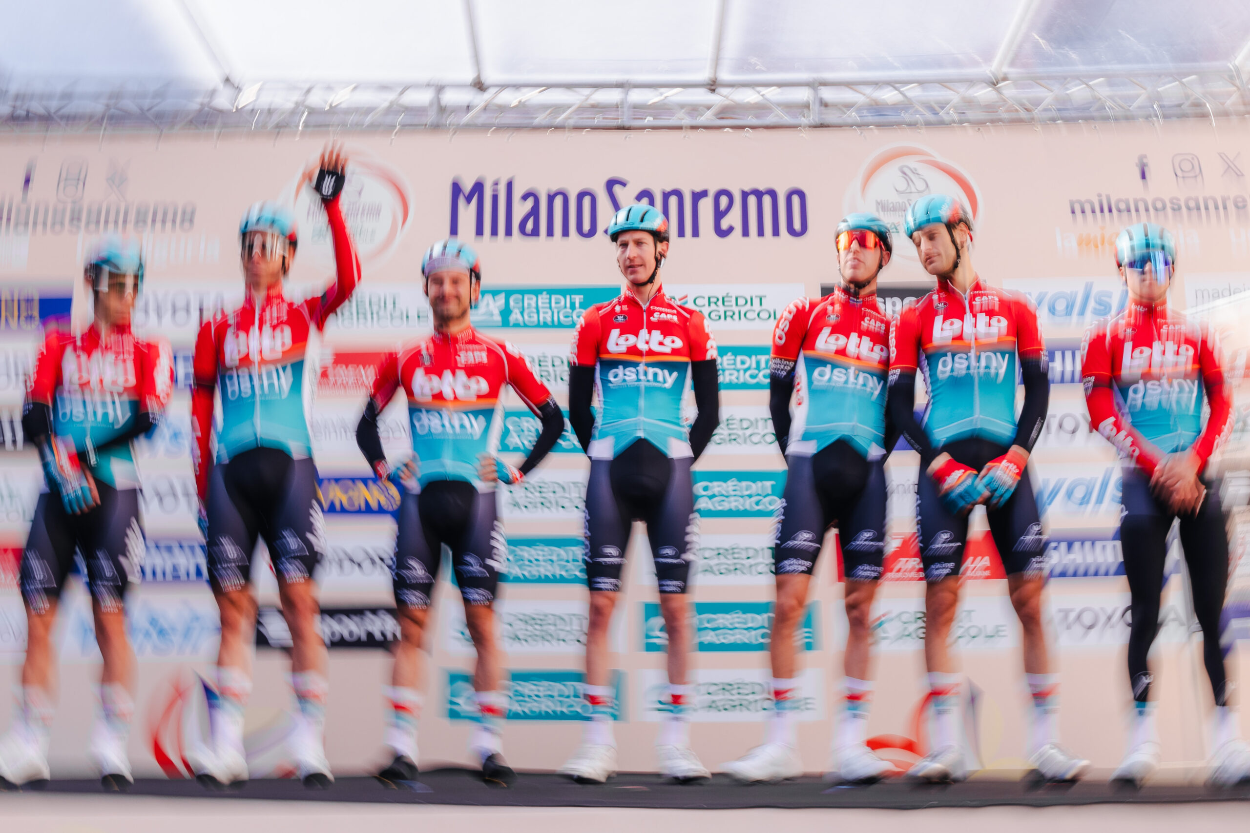 La Lotto-Dstny quitte l’Italie après un excellent résultat sur la Milan-San Remo.